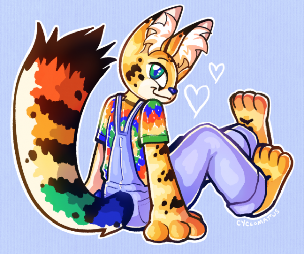 rainbow fursona names