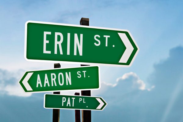 fake street names